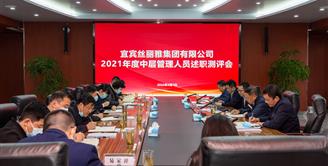 丝丽雅集团公司召开2021年度中层管理人员述职测评会