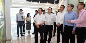 四川省总工会党组成员、副主席李茂林一行到丝丽雅集团调研