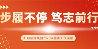 步履不停 笃志前行 | 丝丽雅集团2023年重点工作回顾