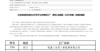 喜报 | 丝丽雅集团旗下宜宾雅士德纺织有限公司荣膺国家级“绿色工厂”