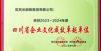 喜报 | 丝丽雅集团荣获“四川省企业文化成效卓越单位”等多项荣誉